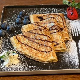 Palatschinken mit Nutella