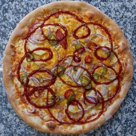 Pizza Barbecue Chicken